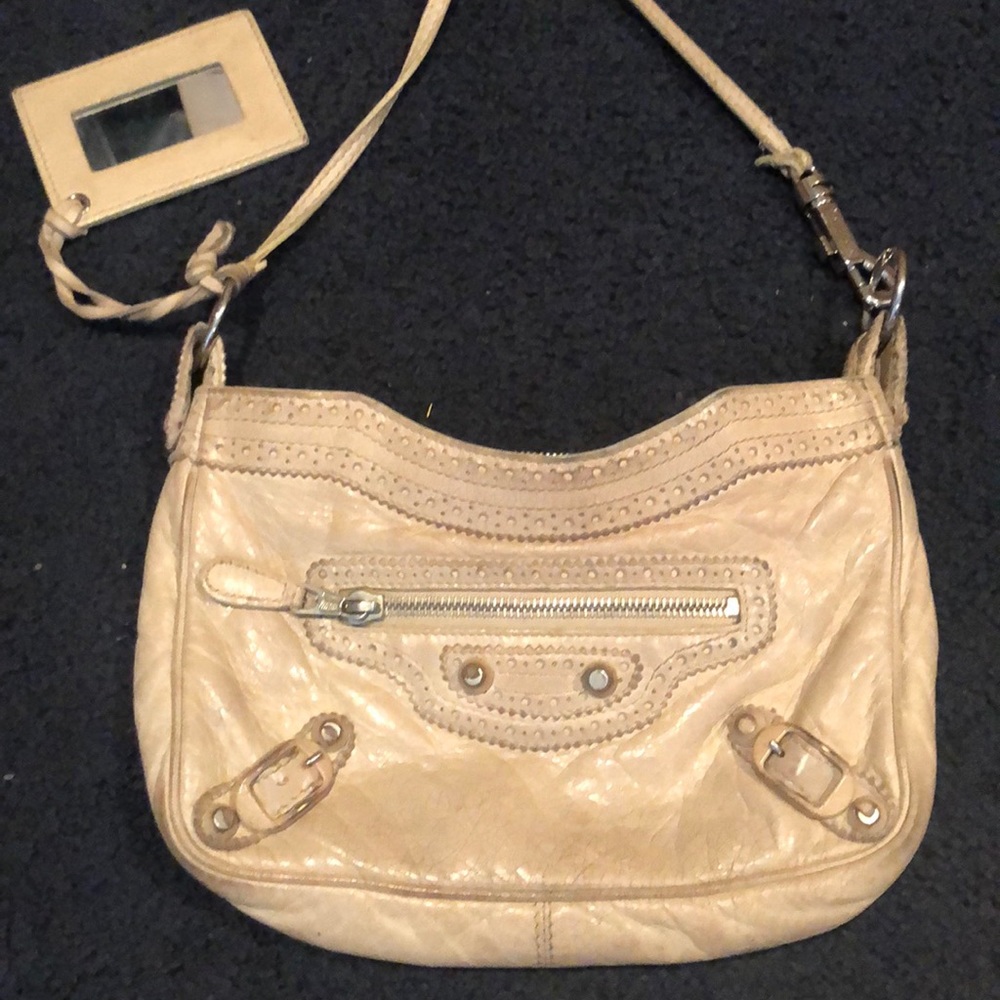 Balenciaga Beige Cross-Body Bag